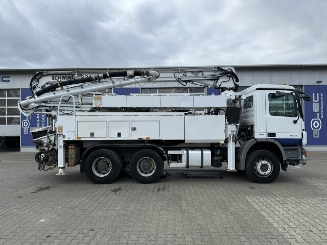 הַחכָּרָה Mercedes-Benz Actros 2632 6x4 Betonpumpe Schwing S24X Mercedes-Benz Actros 2632 6x4 Betonpumpe Schwing S24X: תמונה 8