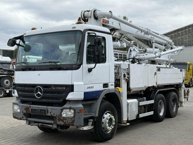 הַחכָּרָה Mercedes-Benz Actros 2632 6x4 Betonpumpe Schwing S24X Mercedes-Benz Actros 2632 6x4 Betonpumpe Schwing S24X: תמונה 12