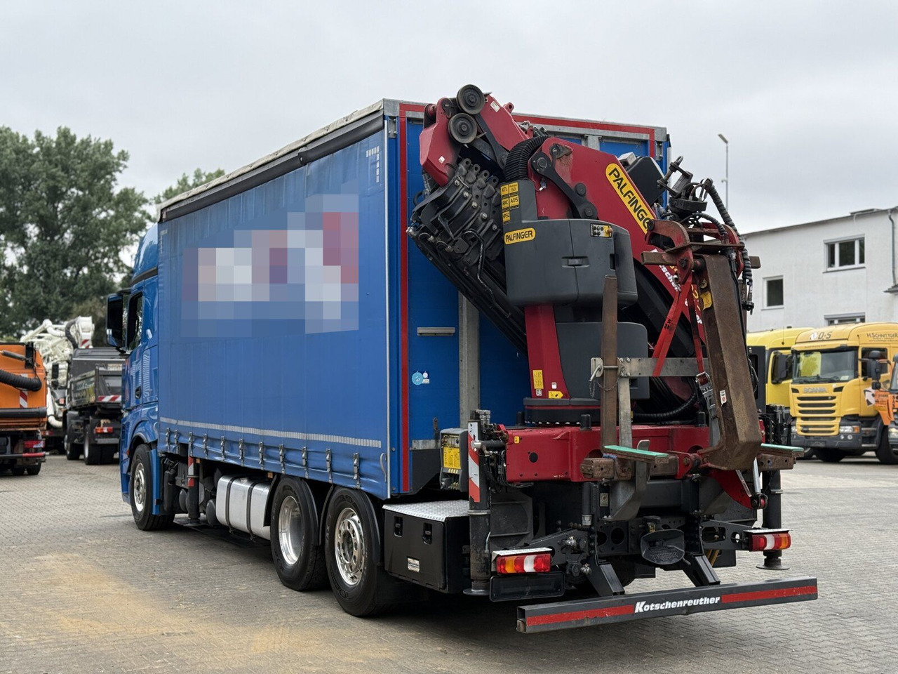 Mercedes-Benz Actros 6x2 Pritsche Kran Palfinger PK34002 + JIB - משאית מנוף: תמונה 5 Mercedes-Benz Actros 6x2 Pritsche Kran Palfinger PK34002 + JIB - משאית מנוף: תמונה 5