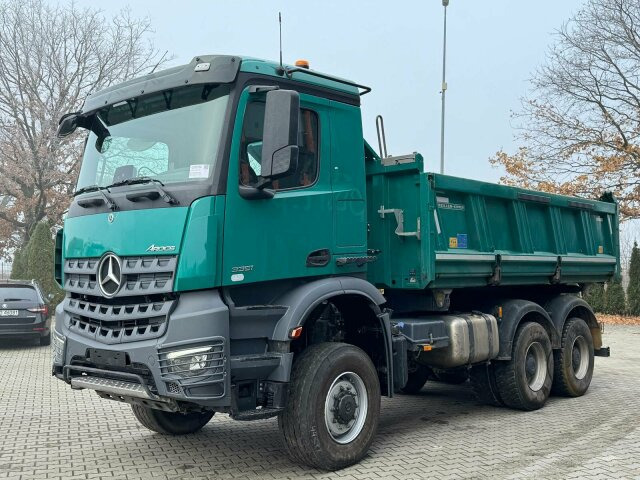 Mercedes-Benz Arocs 3351 6x6 Kipper Bordmatic Meiller - מזהיר: תמונה 1 Mercedes-Benz Arocs 3351 6x6 Kipper Bordmatic Meiller - מזהיר: תמונה 1
