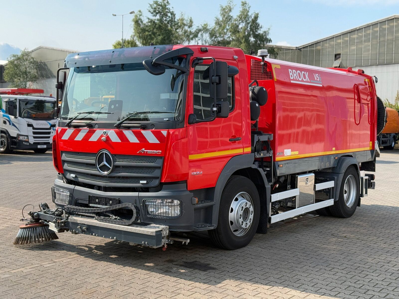 Mercedes-Benz Atego 1324 4x2 Kehrmaschine BROCK HD Anlage - מטאטא כבישים: תמונה 2 Mercedes-Benz Atego 1324 4x2 Kehrmaschine BROCK HD Anlage - מטאטא כבישים: תמונה 2
