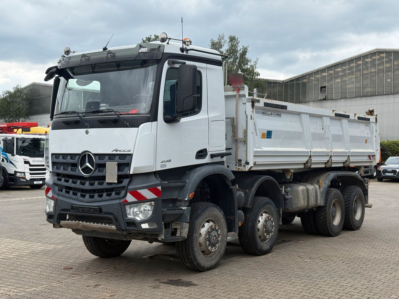 Mercedes-Benz Meiler Dreiseitenkipper Bordmatik - מזהיר: תמונה 1 Mercedes-Benz Meiler Dreiseitenkipper Bordmatik - מזהיר: תמונה 1