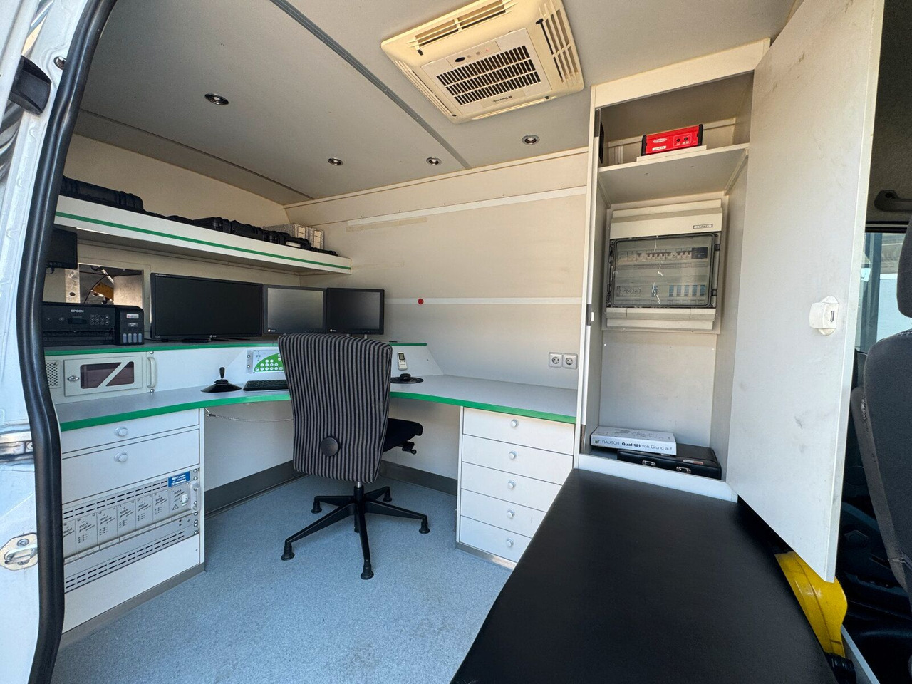 משאית ואקום Mercedes-Benz Sprinter MB TV-Fzg mit Rausch Inspektion Einheit: תמונה 13