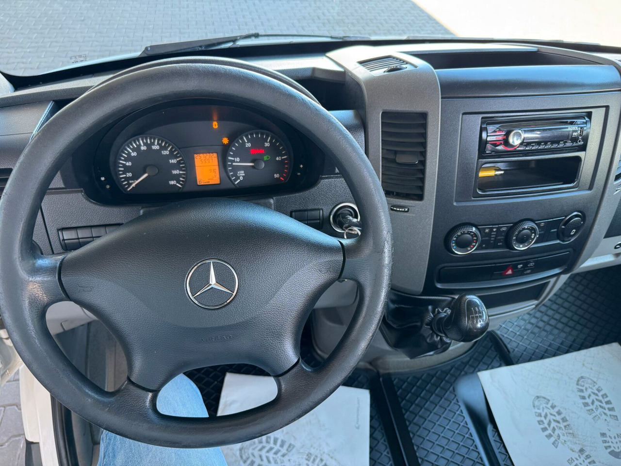 משאית ואקום Mercedes-Benz Sprinter MB TV-Fzg mit Rausch Inspektion Einheit: תמונה 9