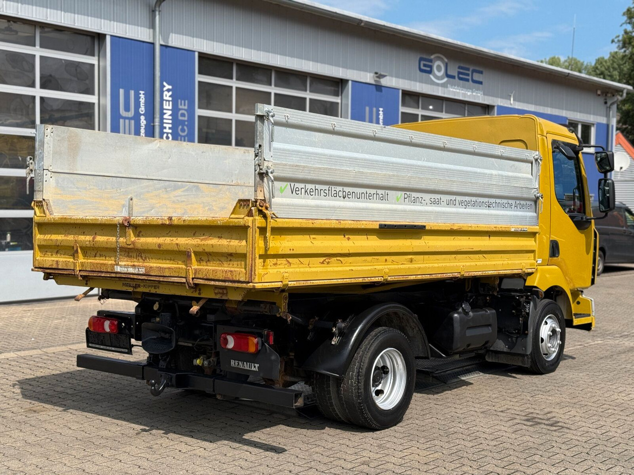 Renault Midlum 4x2 Euro 3 Dreiseitenkipper Meiller - כלי רכב מסחרי מזהיר: תמונה 3 Renault Midlum 4x2 Euro 3 Dreiseitenkipper Meiller - כלי רכב מסחרי מזהיר: תמונה 3