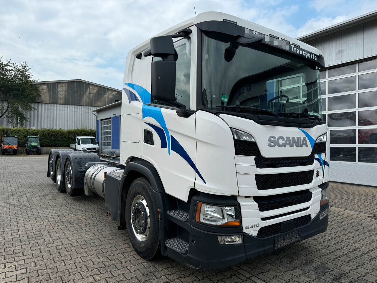 Scania G 410 B8x2*6 NB LNG Fahrgestell Nebenantrieb - משאית מכל, משאית מנוף: תמונה 1 Scania G 410 B8x2*6 NB LNG Fahrgestell Nebenantrieb - משאית מכל, משאית מנוף: תמונה 1