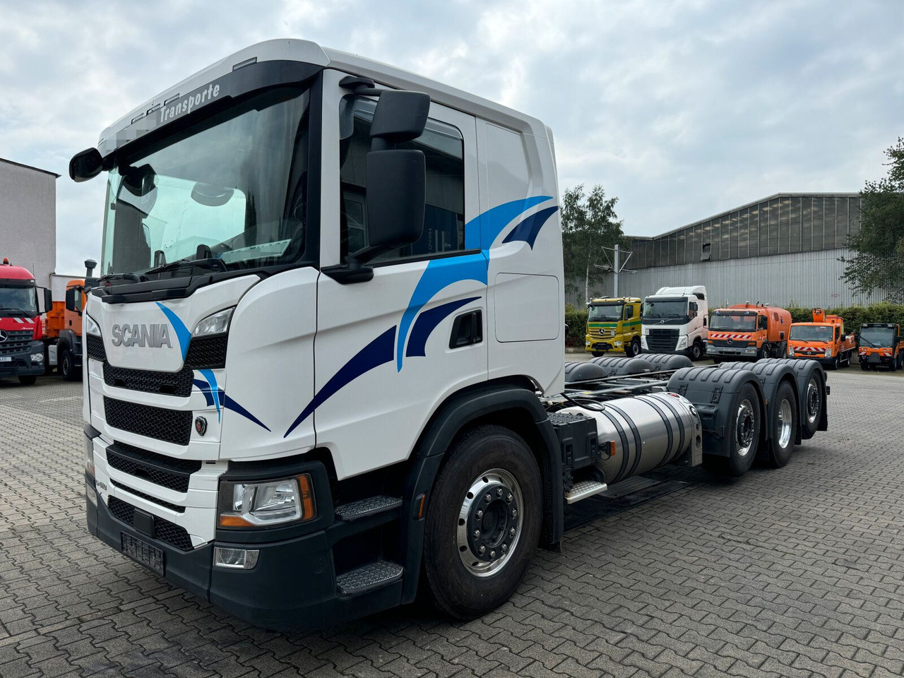 Scania G 410 B8x2*6 NB LNG Fahrgestell Nebenantrieb - משאית מכל, משאית מנוף: תמונה 2 Scania G 410 B8x2*6 NB LNG Fahrgestell Nebenantrieb - משאית מכל, משאית מנוף: תמונה 2