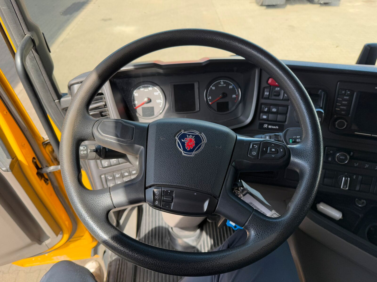 יחידת טרקטור Scania G450 4x2 Euro 6 SZM Kipphydraulik Blatt/ Luft: תמונה 9