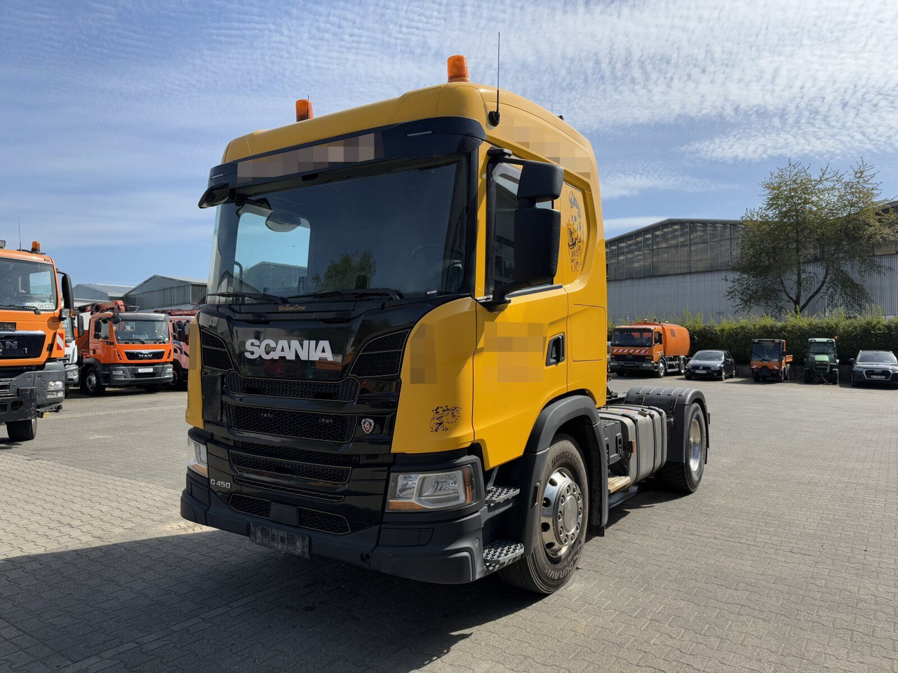 יחידת טרקטור Scania G450 4x2 Euro 6 SZM Kipphydraulik Blatt/ Luft: תמונה 6