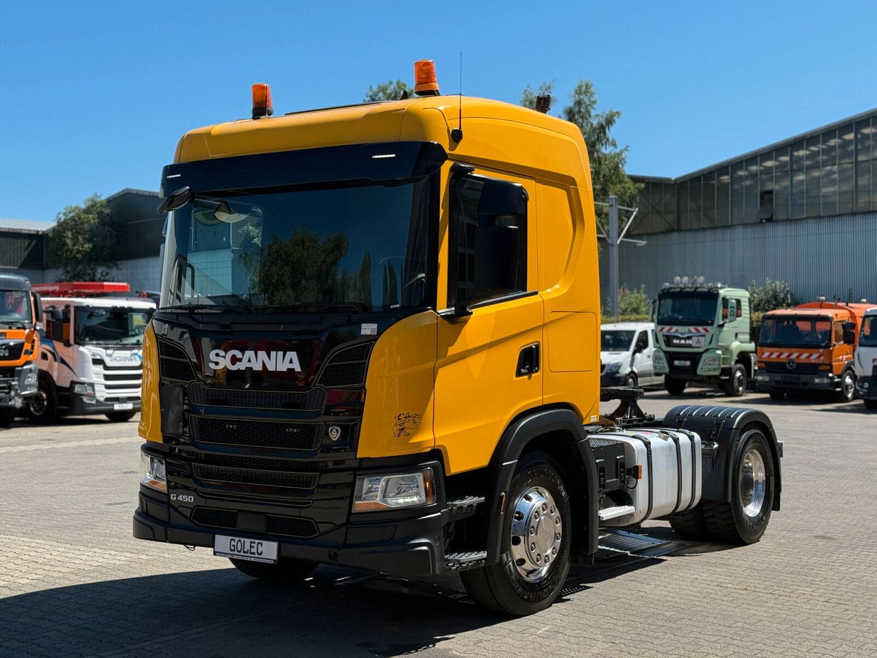 יחידת טרקטור Scania G450 4x2 Euro 6 SZM Kipphydraulik Blatt/ Luft: תמונה 6