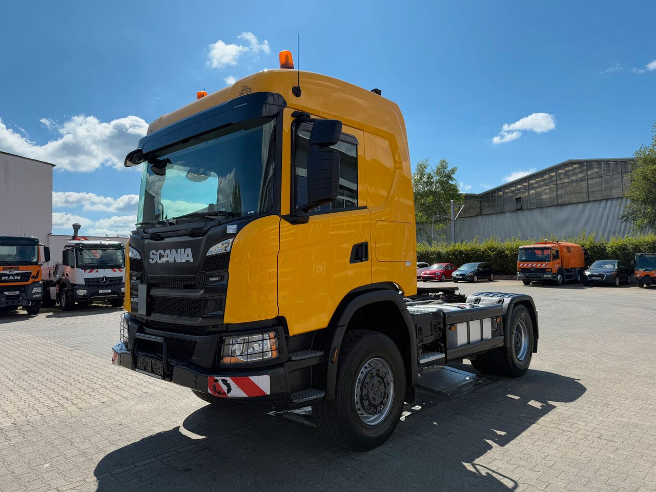 הַחכָּרָה  Scania G450 XT 4x4 Euro 6 SZM Kipphydraulik Blatt/ Luft Scania G450 XT 4x4 Euro 6 SZM Kipphydraulik Blatt/ Luft: תמונה 6