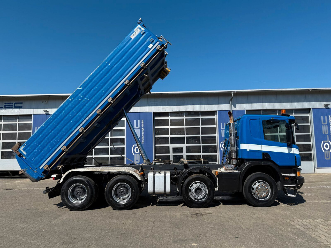 Scania P 410 8x4 Dreiseitenkipper DAUTEL - מזהיר: תמונה 4 Scania P 410 8x4 Dreiseitenkipper DAUTEL - מזהיר: תמונה 4
