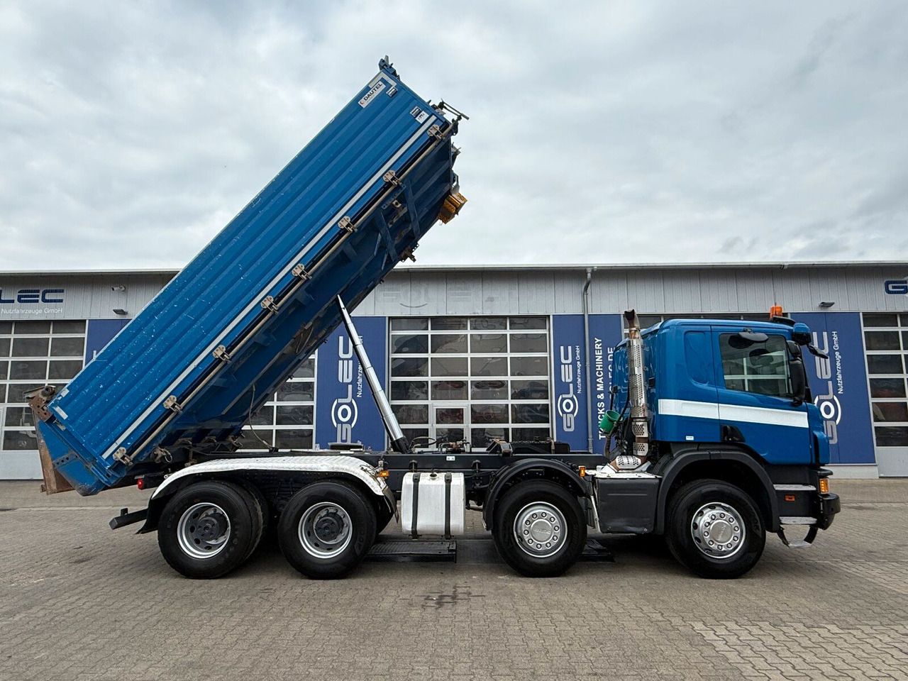 Scania P 410 8x4 Dreiseitenkipper DAUTEL - מזהיר: תמונה 4 Scania P 410 8x4 Dreiseitenkipper DAUTEL - מזהיר: תמונה 4