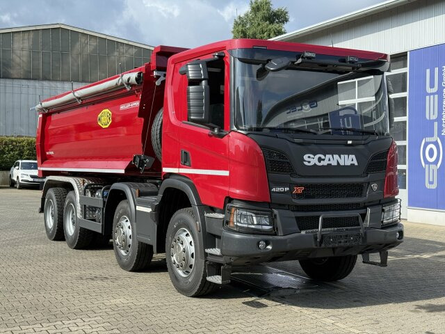 Scania P 420 8x4 Kipper Meiller 18,5m3 Euro 6 - מזהיר: תמונה 1 Scania P 420 8x4 Kipper Meiller 18,5m3 Euro 6 - מזהיר: תמונה 1