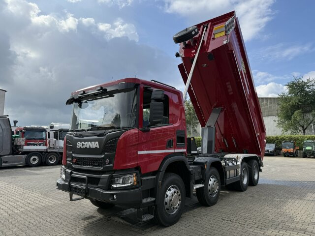 Scania P 420 8x4 Kipper Meiller 18,5m3 Euro 6 - מזהיר: תמונה 4 Scania P 420 8x4 Kipper Meiller 18,5m3 Euro 6 - מזהיר: תמונה 4