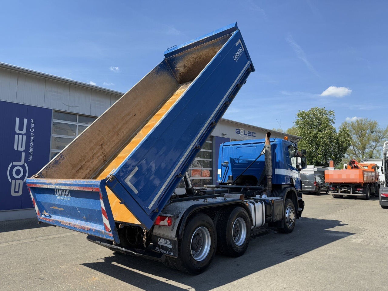 Scania P 450 6x4 Dreiseitenkipper DAUTEL - מזהיר: תמונה 5 Scania P 450 6x4 Dreiseitenkipper DAUTEL - מזהיר: תמונה 5