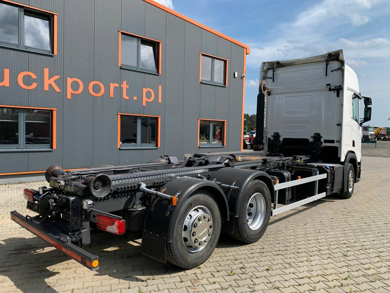 Scania R450 6x2 Abrollkipper MEILLER*Lenkachse Retarder - משאית הרמת וו: תמונה 5 Scania R450 6x2 Abrollkipper MEILLER*Lenkachse Retarder - משאית הרמת וו: תמונה 5