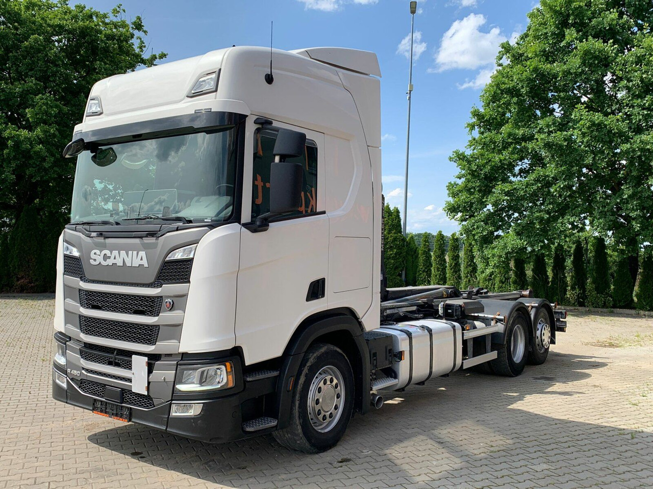 Scania R450 6x2 Abrollkipper MEILLER*Lenkachse Retarder - משאית הרמת וו: תמונה 2 Scania R450 6x2 Abrollkipper MEILLER*Lenkachse Retarder - משאית הרמת וו: תמונה 2