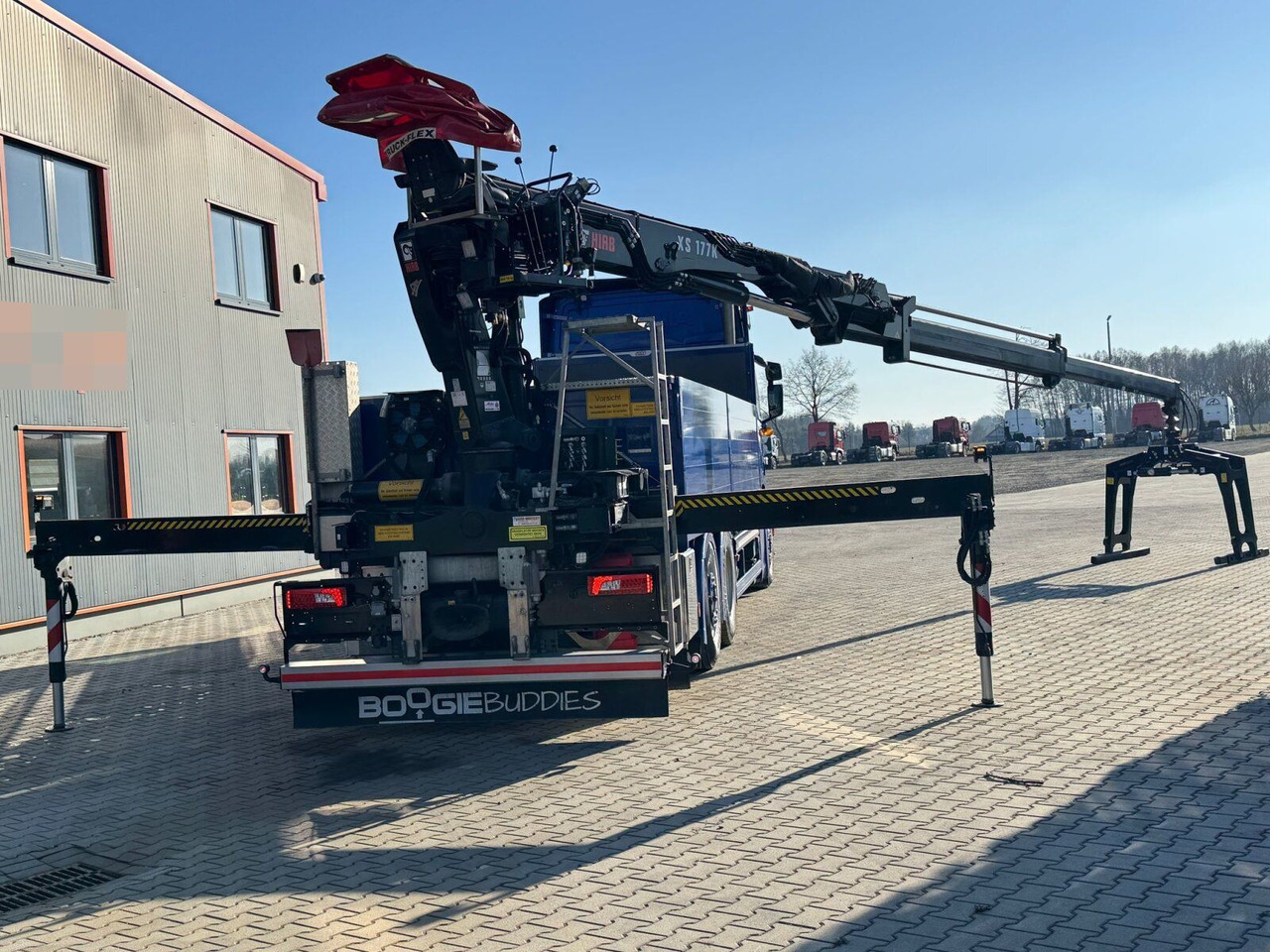 משאית צד נופל/ שטוחה, משאית מנוף Scania R500 6x2 Pritsche mit Kran HIAB 177K PRO Scania R500 6x2 Pritsche mit Kran HIAB 177K PRO: תמונה 10