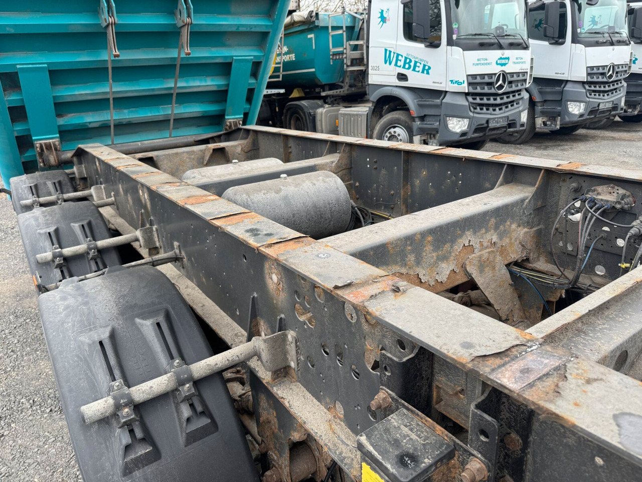 סמיטריילר עם מזהיר Schmitz Cargobull Cargobull SKI 24 SL7.2 Alu Kippauflieger 3 Achse: תמונה 14