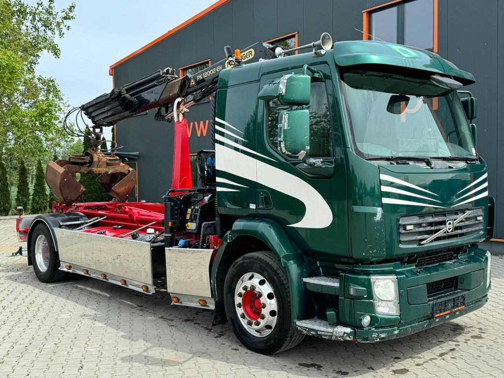 משאית הרמת וו, משאית מנוף Volvo FL290 4x2 Abrollkipper Kran PALFINGER bis 12 m: תמונה 1