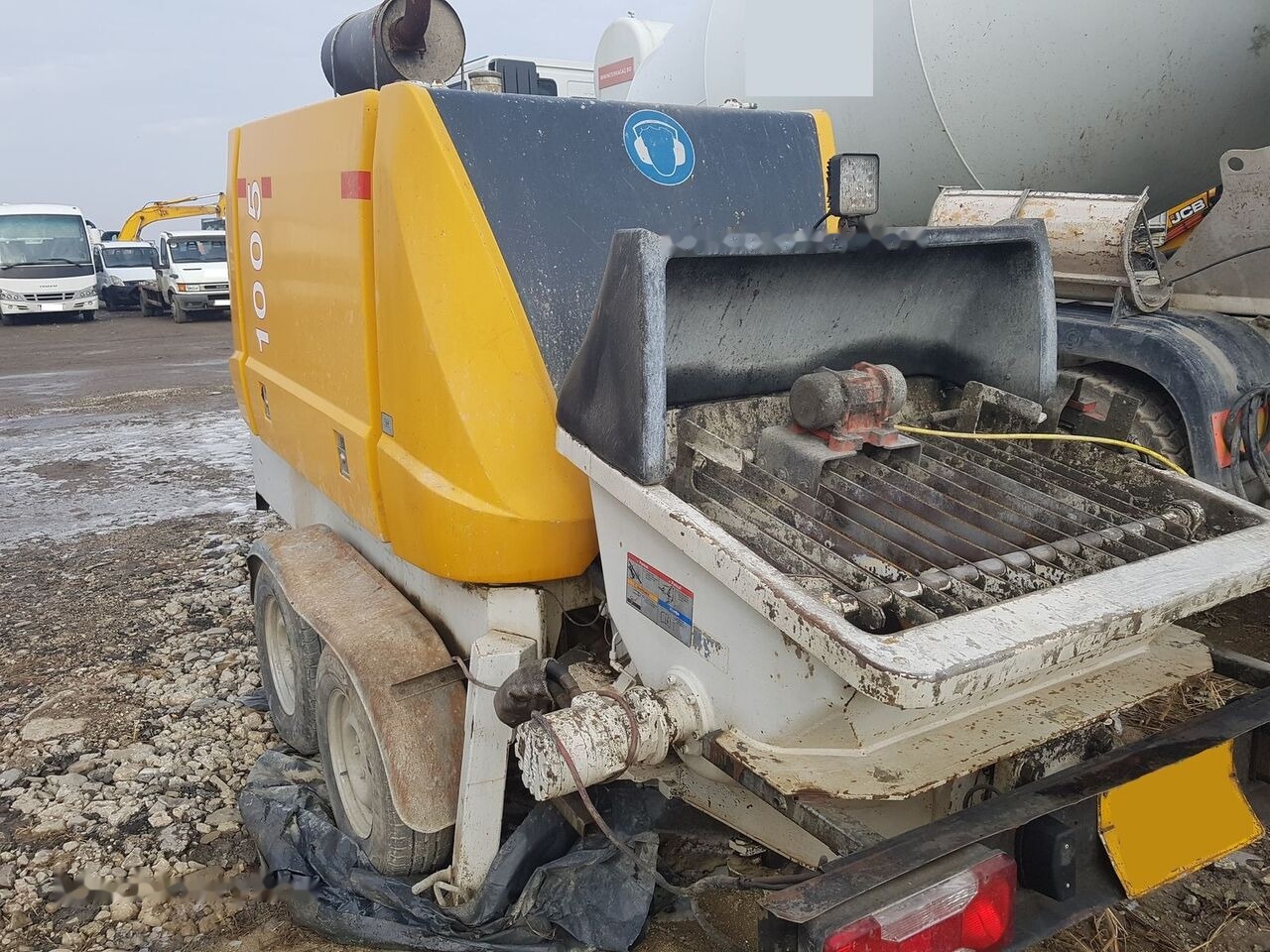 Putzmeister 1005 - משאבת בטון נייחת: תמונה 3 Putzmeister 1005 - משאבת בטון נייחת: תמונה 3