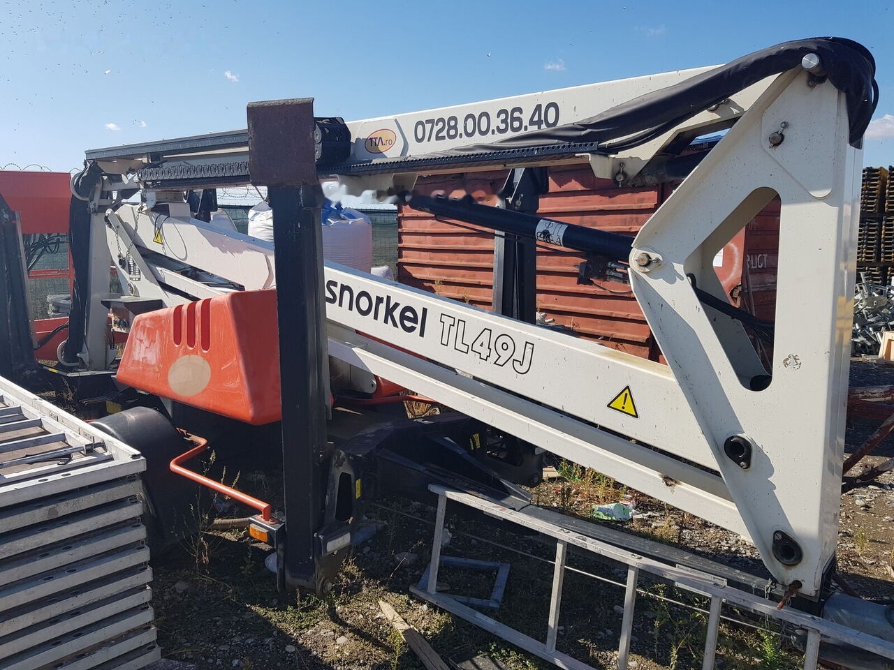 SNORKEL TL49J - זרוע מרפקי: תמונה 1 SNORKEL TL49J - זרוע מרפקי: תמונה 1