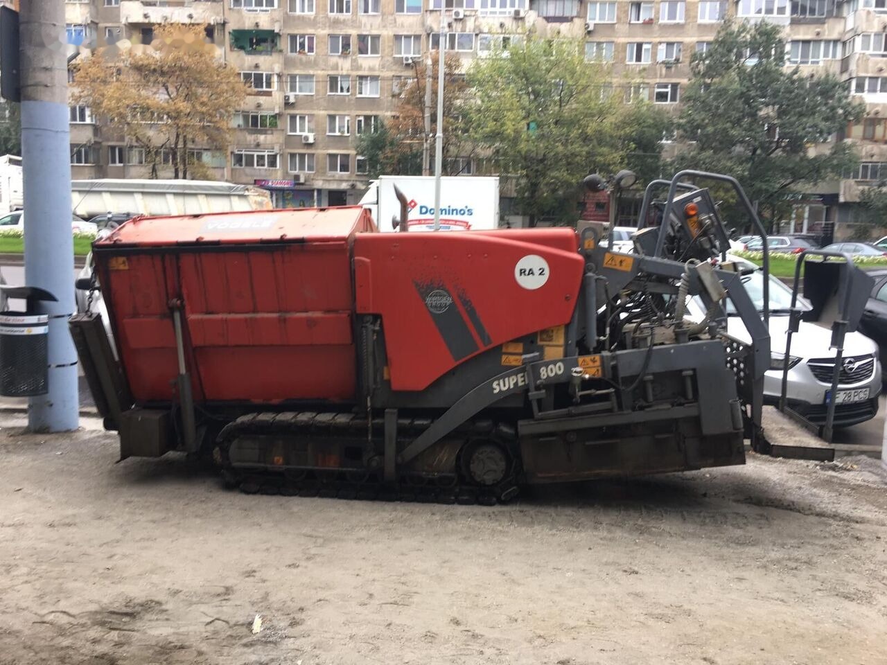 Vögele 800 - מרצף אספלט: תמונה 1 Vögele 800 - מרצף אספלט: תמונה 1