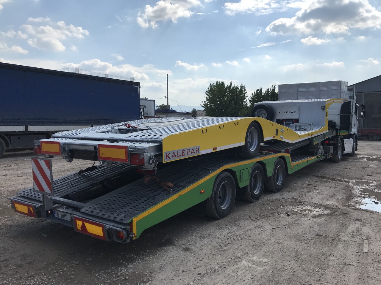 חָדָשׁ סמיטריילר עם מטען נמוך KALEPAR LKW/TRUCK TRANSPORTER: תמונה 15