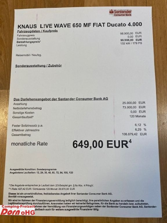 Knaus L!VE WAVE 650 MF Automatik/180 PS/Heavy - רכב ממונע חצי-משולב: תמונה 5 Knaus L!VE WAVE 650 MF Automatik/180 PS/Heavy - רכב ממונע חצי-משולב: תמונה 5