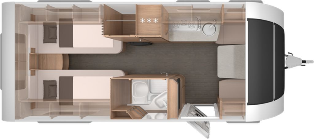 Knaus Südwind 540 UE Black Selection Elektrische Fußbo - קרוואן נגרר: תמונה 2 Knaus Südwind 540 UE Black Selection Elektrische Fußbo - קרוואן נגרר: תמונה 2