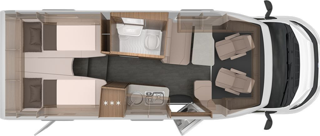 Knaus Van TI 650 MEG VANSATION Automatik - רכב ממונע חצי-משולב: תמונה 2 Knaus Van TI 650 MEG VANSATION Automatik - רכב ממונע חצי-משולב: תמונה 2