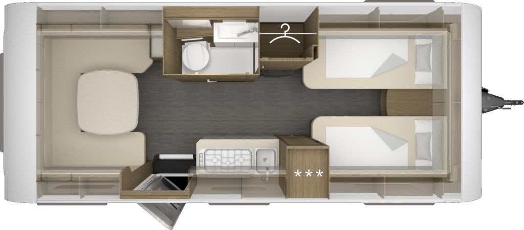 Tabbert Cazadora 550 E 2,3 Alde Warmwasserheizung - קרוואן נגרר: תמונה 2 Tabbert Cazadora 550 E 2,3 Alde Warmwasserheizung - קרוואן נגרר: תמונה 2
