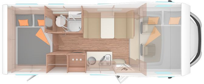Weinsberg CaraHome 650 DG Viel Ausstattung. - רכב ממונע Alcove: תמונה 2 Weinsberg CaraHome 650 DG Viel Ausstattung. - רכב ממונע Alcove: תמונה 2