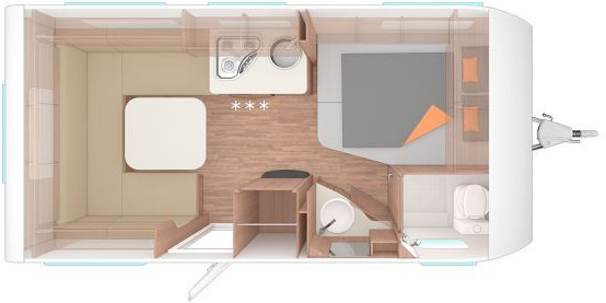 Weinsberg CaraOne 450 FU Fußbodenerw.elektrisch - קרוואן נגרר: תמונה 2 Weinsberg CaraOne 450 FU Fußbodenerw.elektrisch - קרוואן נגרר: תמונה 2