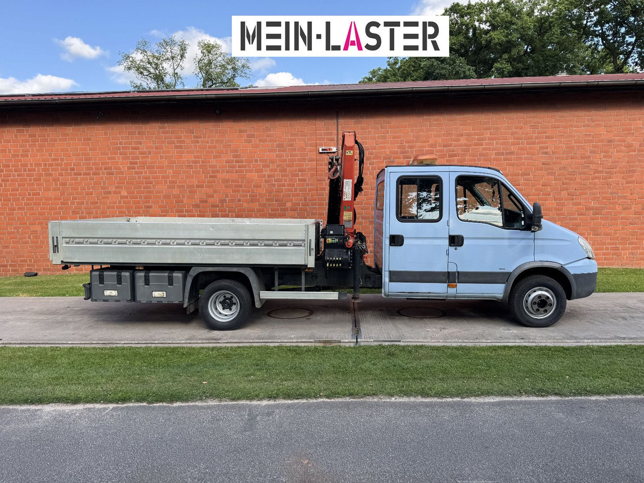 Iveco 65C180 3.0d Palfinger PK 6500 7 Sitzer NL 2300kg - כלי רכב מסחרי במיטה שטוחה, כלי רכב מסחרי קומבי: תמונה 4 Iveco 65C180 3.0d Palfinger PK 6500 7 Sitzer NL 2300kg - כלי רכב מסחרי במיטה שטוחה, כלי רכב מסחרי קומבי: תמונה 4