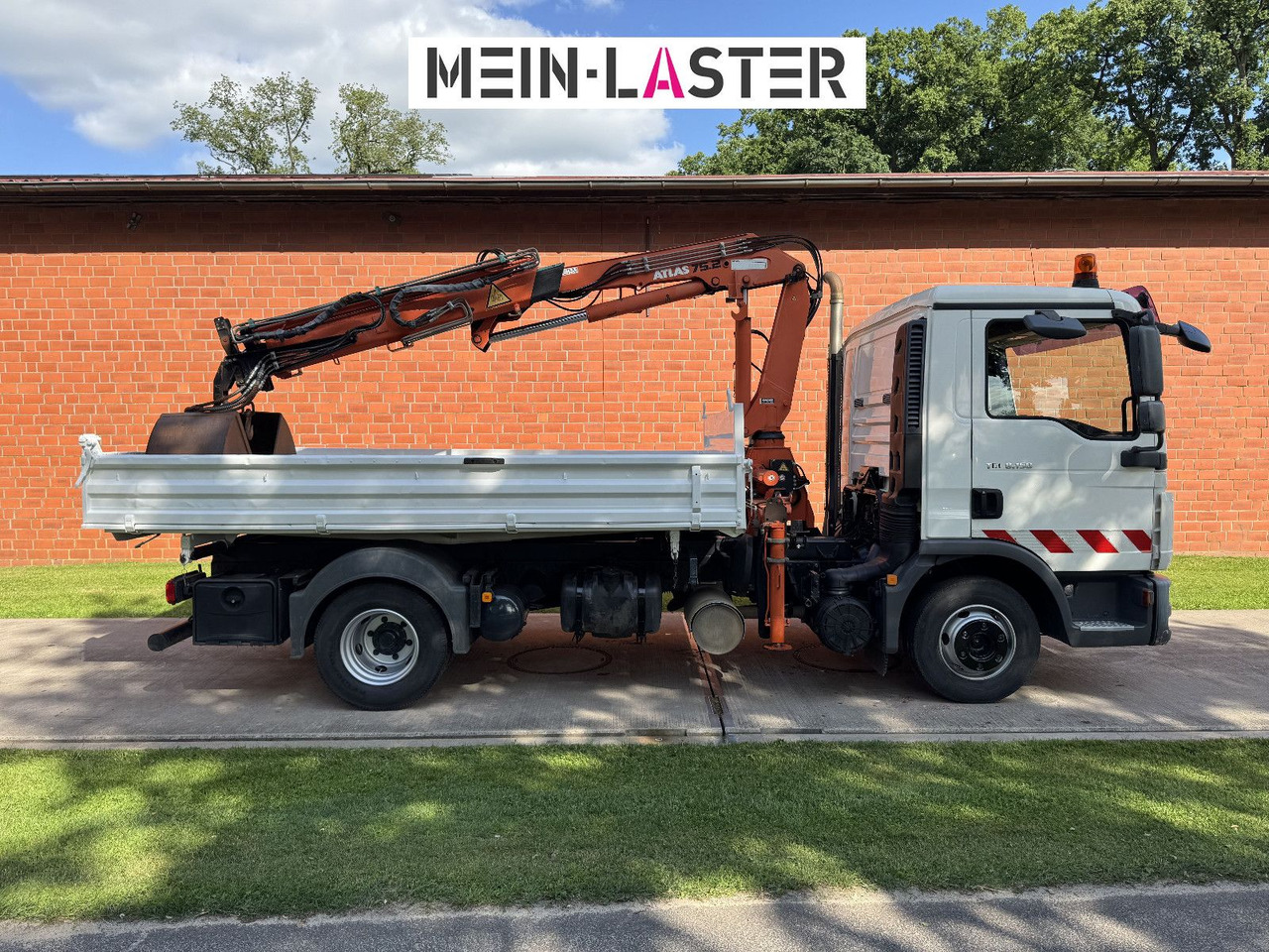 MAN TGL 8.150 3 S-Kipper Atlas 75 10m -1t. Funk FB - כלי רכב מסחרי מזהיר: תמונה 5 MAN TGL 8.150 3 S-Kipper Atlas 75 10m -1t. Funk FB - כלי רכב מסחרי מזהיר: תמונה 5