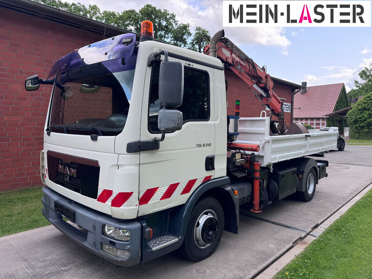MAN TGL 8.150 3 S-Kipper Atlas 75 10m -1t. Funk FB - כלי רכב מסחרי מזהיר: תמונה 3 MAN TGL 8.150 3 S-Kipper Atlas 75 10m -1t. Funk FB - כלי רכב מסחרי מזהיר: תמונה 3