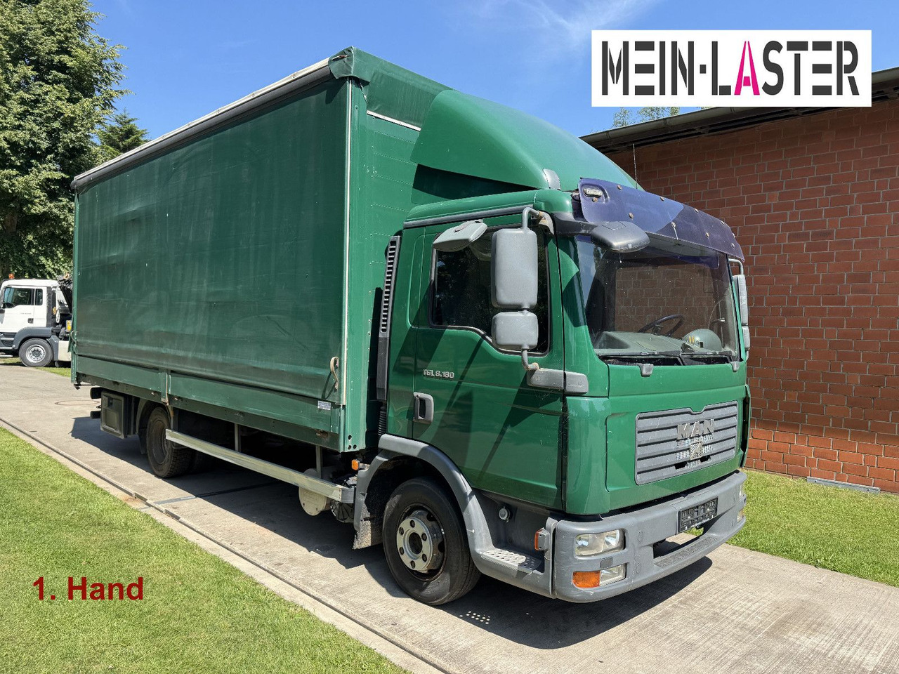 MAN TGL 8.180 2x AHK 1. Hand Edschaplane R+L - כלי רכב מסחרי עם וילונות צד: תמונה 1 MAN TGL 8.180 2x AHK 1. Hand Edschaplane R+L - כלי רכב מסחרי עם וילונות צד: תמונה 1