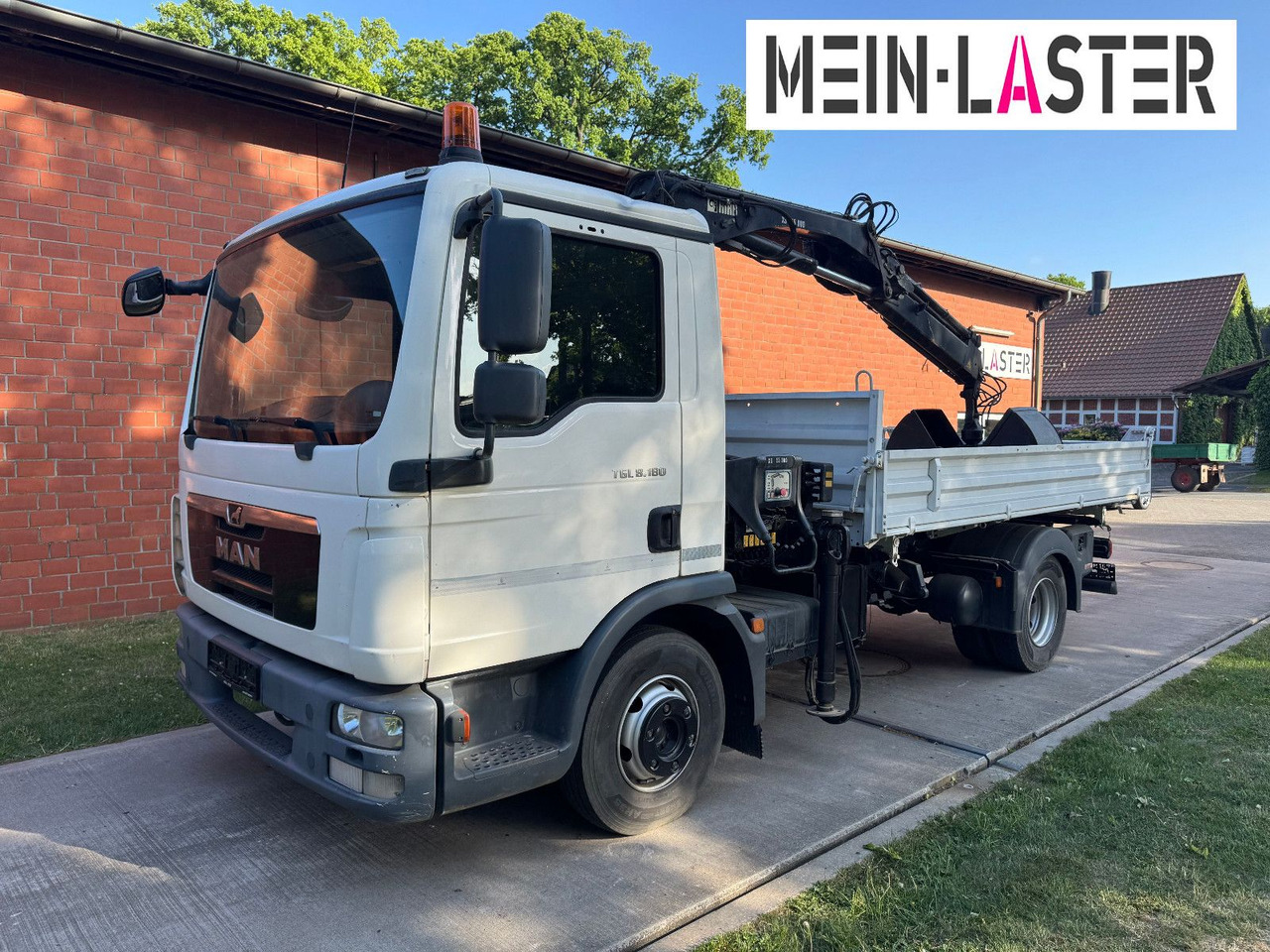 MAN TGL 8.180 3 S-Kipper Hiab 55 D *10,2 m - 640 kg - כלי רכב מסחרי מזהיר: תמונה 2 MAN TGL 8.180 3 S-Kipper Hiab 55 D *10,2 m - 640 kg - כלי רכב מסחרי מזהיר: תמונה 2