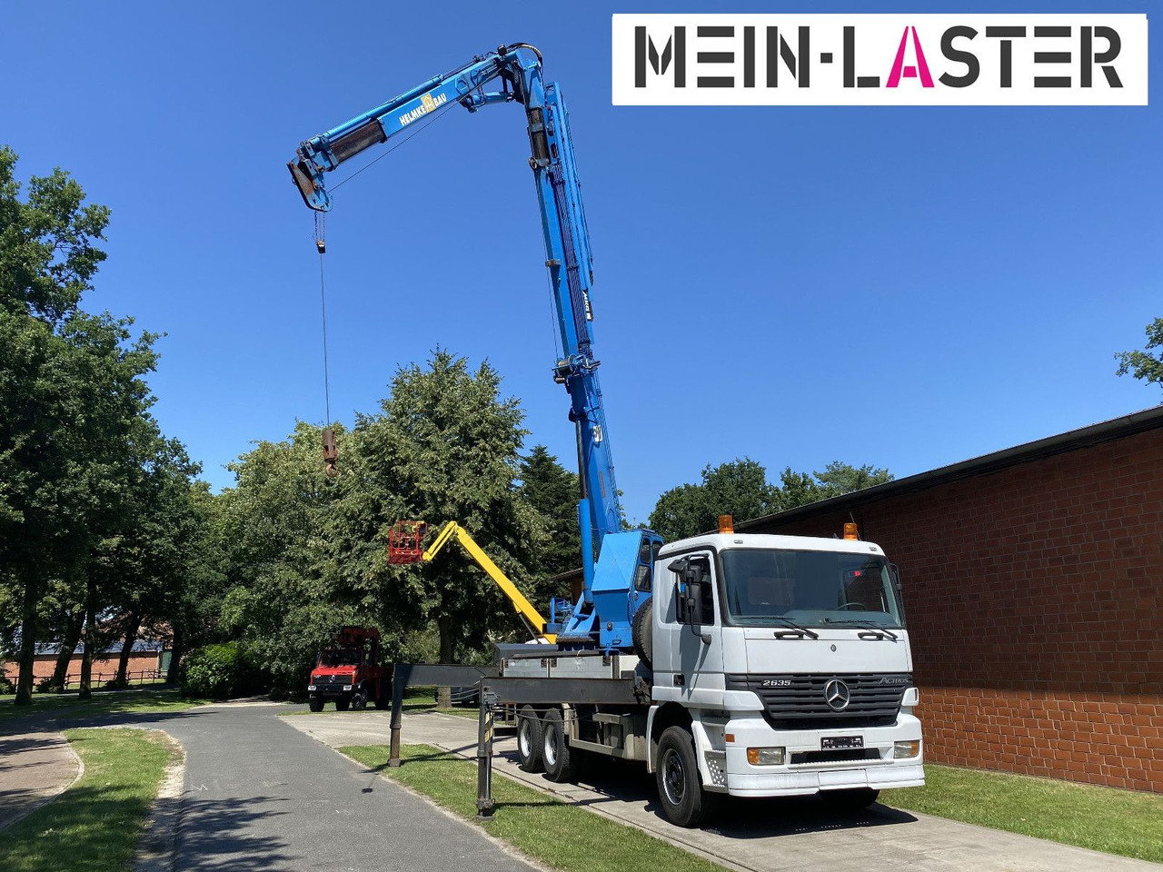 Mercedes-Benz 3335 V6 MKG 550 Ta2-a2 -46m 420 kg Funk - משאית מנוף: תמונה 2 Mercedes-Benz 3335 V6 MKG 550 Ta2-a2 -46m 420 kg Funk - משאית מנוף: תמונה 2