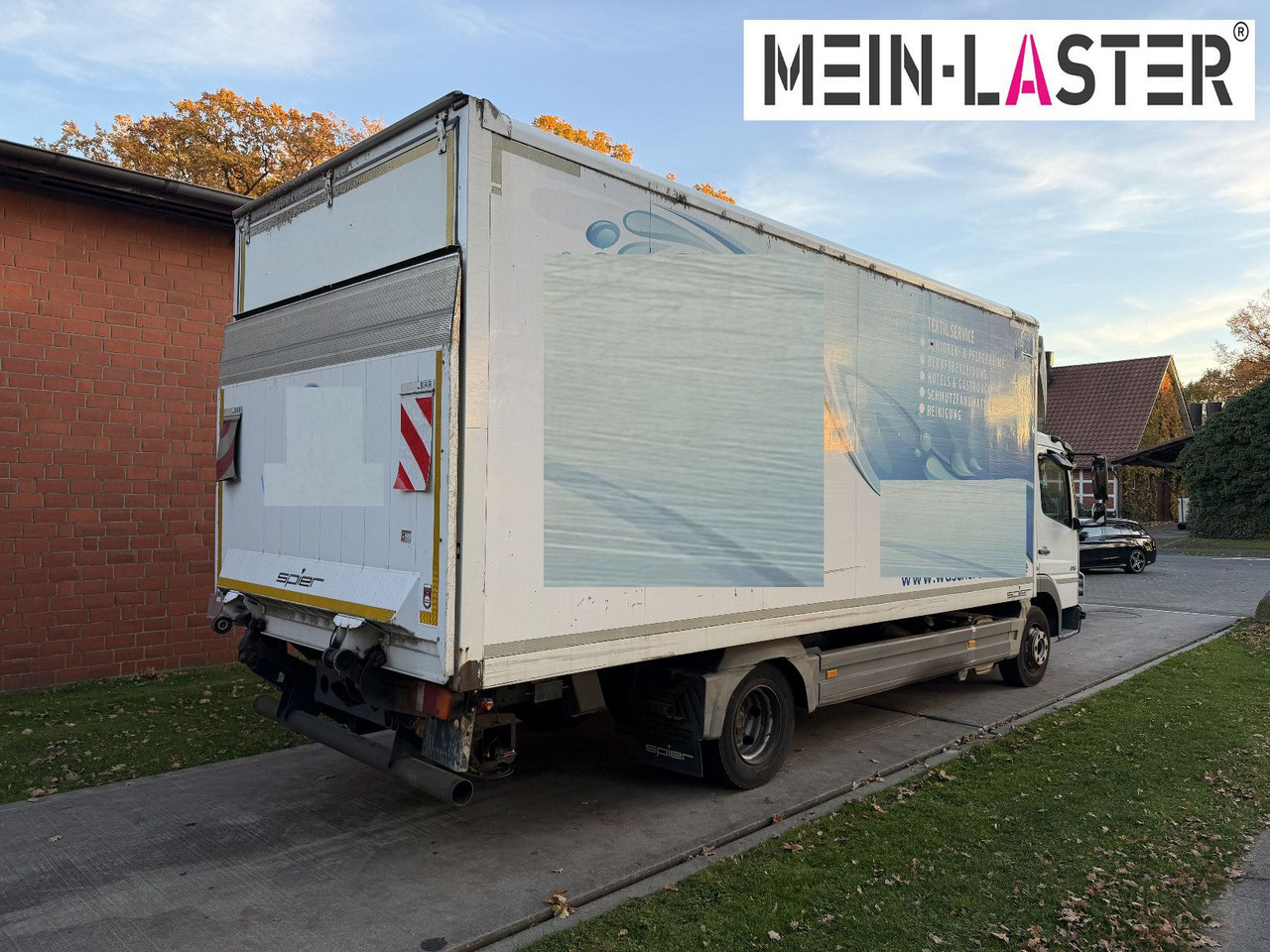 Mercedes-Benz Atego 816 LBW Klima 3 Sitzer - כלי רכב מסחרי עם תיבה: תמונה 4 Mercedes-Benz Atego 816 LBW Klima 3 Sitzer - כלי רכב מסחרי עם תיבה: תמונה 4