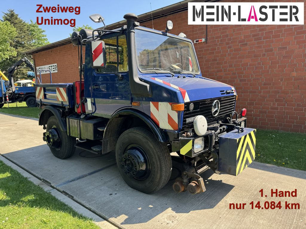Mercedes-Benz U 1600 Zweiweg ZW 100 AHK 600t nur 14.084 km - משאית: תמונה 1 Mercedes-Benz U 1600 Zweiweg ZW 100 AHK 600t nur 14.084 km - משאית: תמונה 1