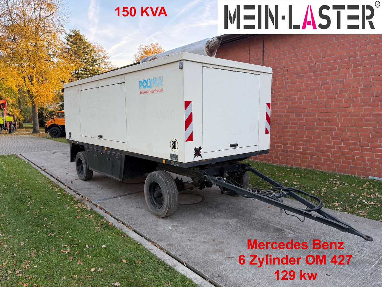 Polyma 150 KVA Mercedes Benz 6 Zylinder - ערכת גנרטורים: תמונה 1 Polyma 150 KVA Mercedes Benz 6 Zylinder - ערכת גנרטורים: תמונה 1