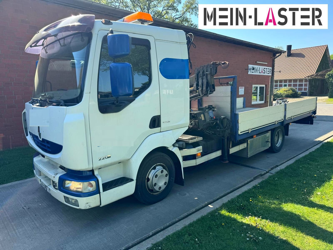 Renault Midlum 220 HMF 683 K4 15m-400 Kg Funk Seilwinde - משאית מנוף: תמונה 2 Renault Midlum 220 HMF 683 K4 15m-400 Kg Funk Seilwinde - משאית מנוף: תמונה 2