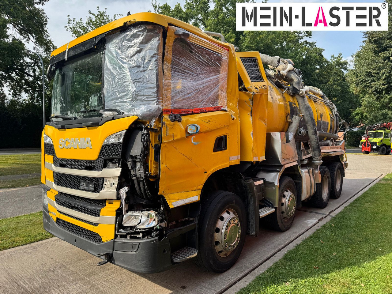 Scania G 450 8x4 Kaiser Twister Komfort V2A Funk - משאית ואקום: תמונה 2 Scania G 450 8x4 Kaiser Twister Komfort V2A Funk - משאית ואקום: תמונה 2