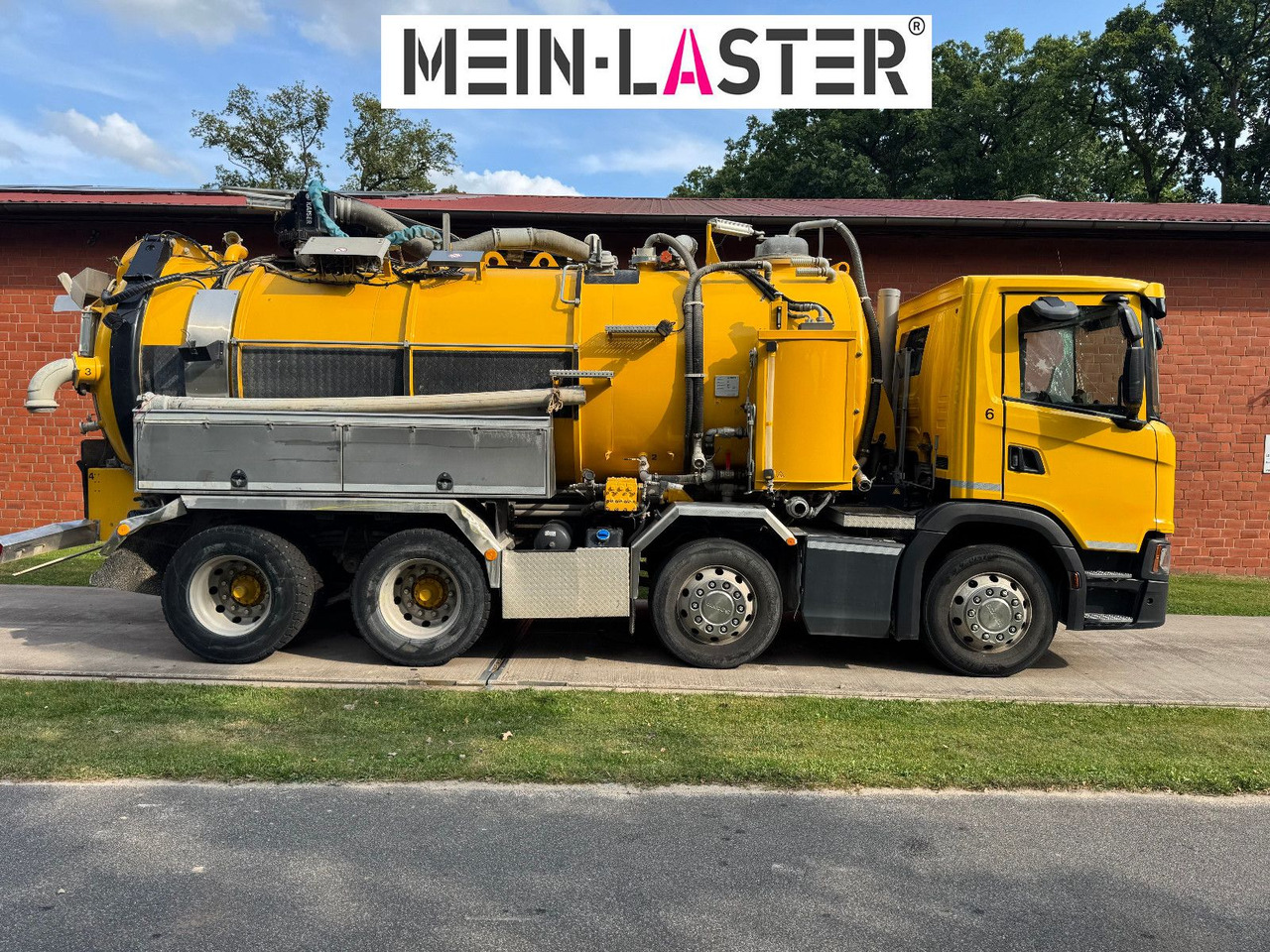 Scania G 450 8x4 Kaiser Twister Komfort V2A Funk - משאית ואקום: תמונה 3 Scania G 450 8x4 Kaiser Twister Komfort V2A Funk - משאית ואקום: תמונה 3