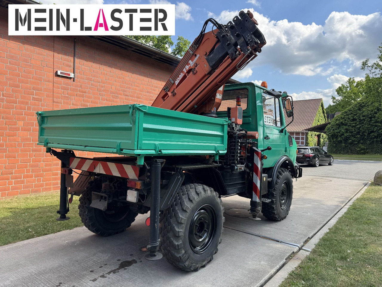 Unimog U 1200 Atlas 75.2 Kran 14 m Funk FB *1. Hand - משאית מנוף: תמונה 4 Unimog U 1200 Atlas 75.2 Kran 14 m Funk FB *1. Hand - משאית מנוף: תמונה 4