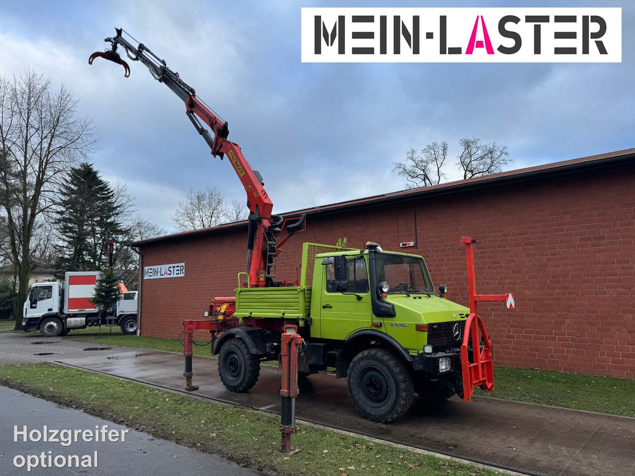 Unimog U 1650 PK 10500 Kran 15 m max. 3,9 t Seilwinde - משאית מנוף: תמונה 2 Unimog U 1650 PK 10500 Kran 15 m max. 3,9 t Seilwinde - משאית מנוף: תמונה 2