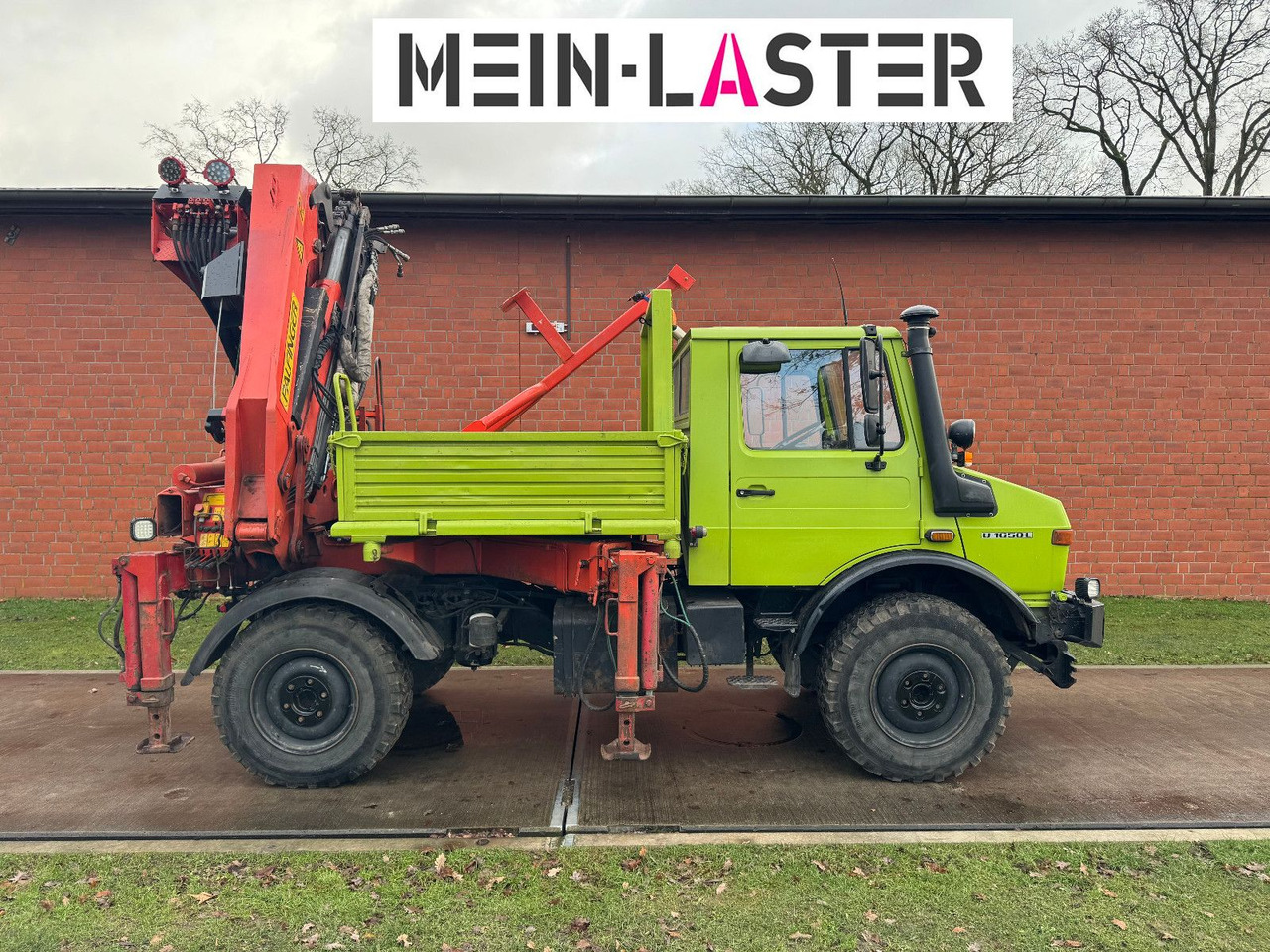 Unimog U 1650 PK 10500 Kran 15 m max. 3,9 t Seilwinde - משאית מנוף: תמונה 5 Unimog U 1650 PK 10500 Kran 15 m max. 3,9 t Seilwinde - משאית מנוף: תמונה 5